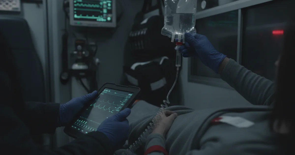 Sepsis in the Ambulance: Screen, Treat, Handoff